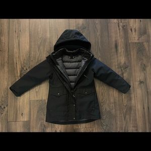 Girls Patagonia Tres 3-in-1 Parka, size Small